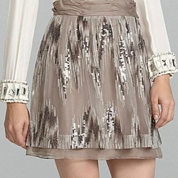 ANTONIO MELANI Dresses & Skirts - Antonio Melani sequined tulle mini skirt Della Size 0